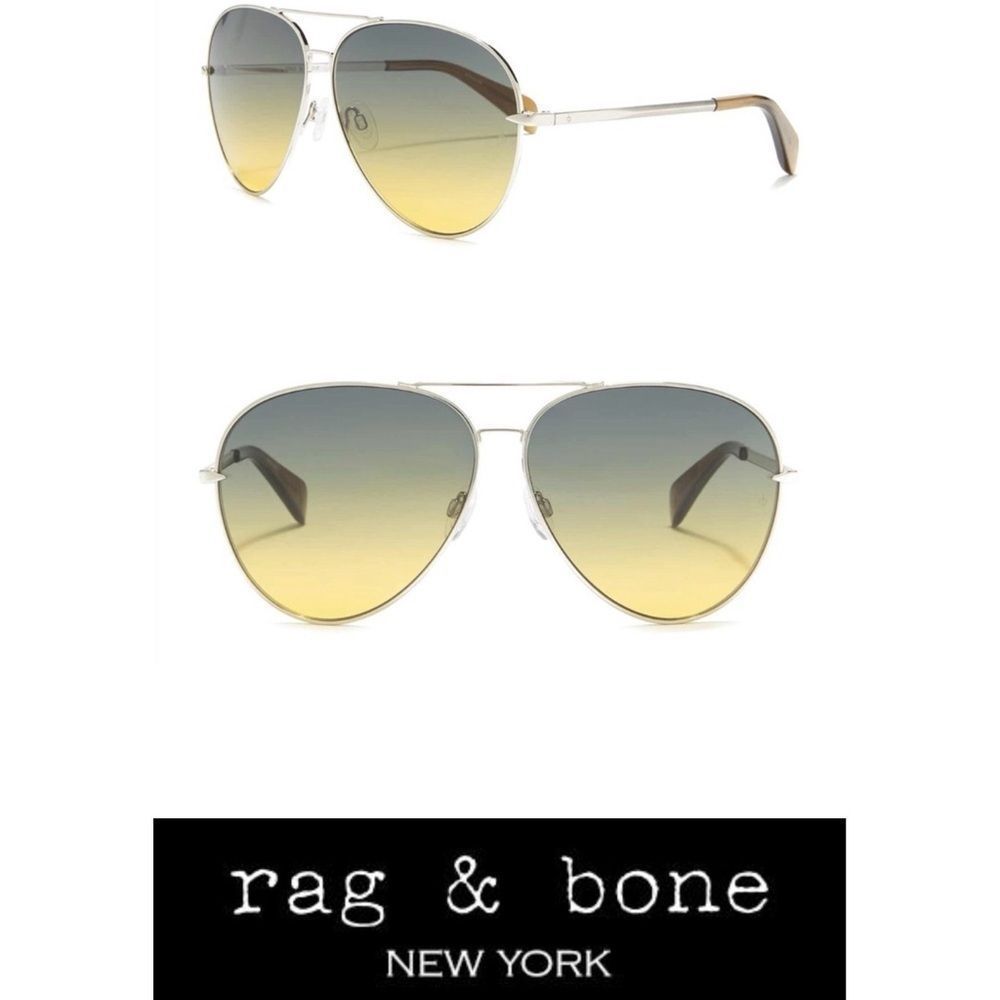 Rag & Bone Avatar Sunglasses - Picture 4 of 16